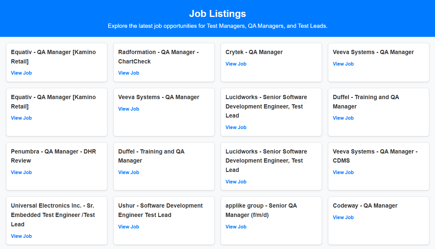 Screenshot of jobs-lever.netlify.app project